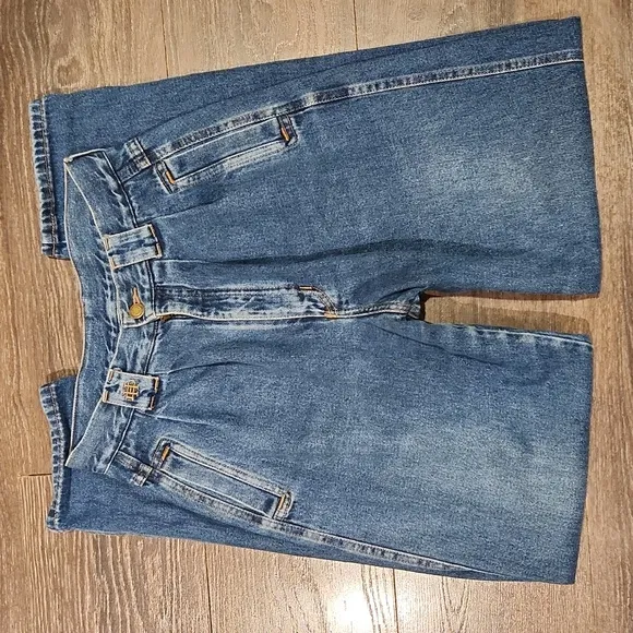 ❤️ 90S VINTAGE DANIEL HECHTER PARIS HIGH RISE PLEATED TAPERED LEG MOM JE…