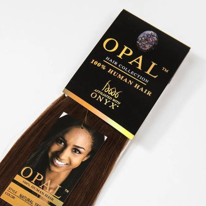 10" Opal 100% Human Hair Natural Yaki