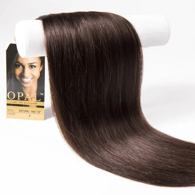 10" Opal 100% Human Hair Natural Yaki