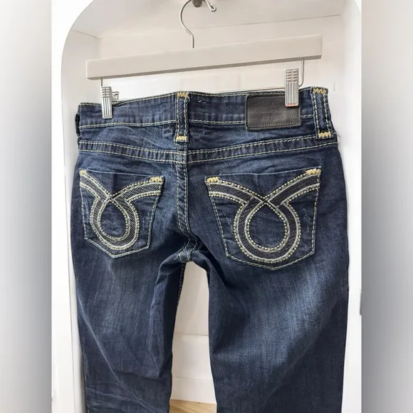 1121 Buckle Big Star Liv Boot Cut Jeans Size 26 (30x33.5) Western Cowgirl Rodeo