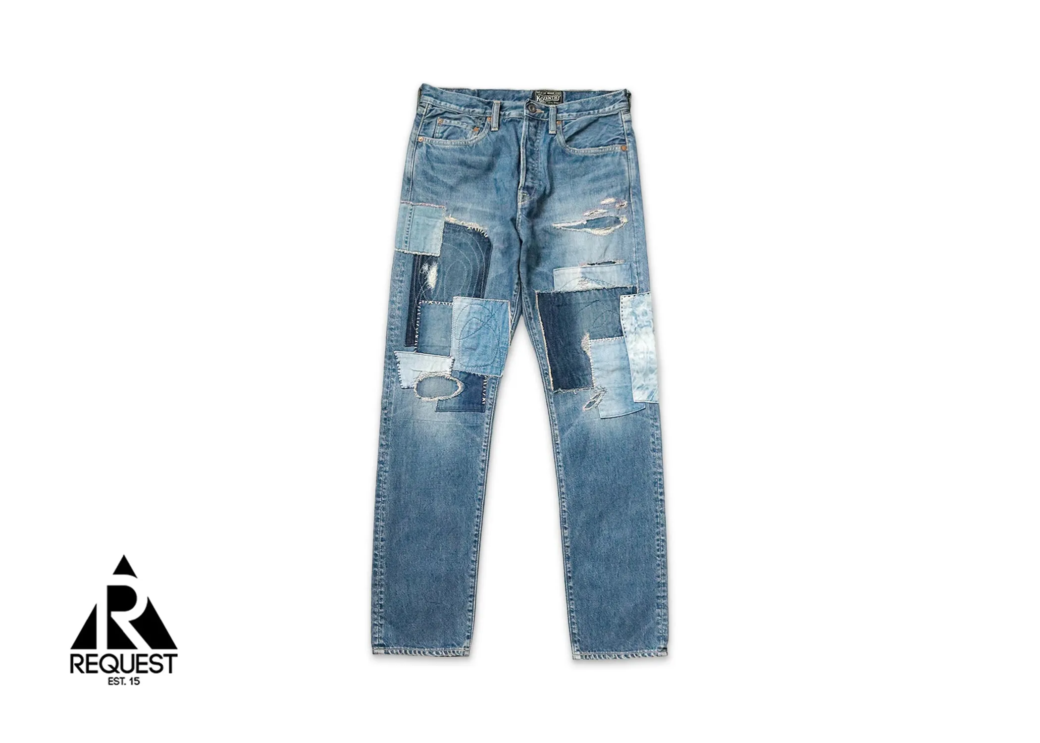 14oz Dixie Remake Denim 5P Monkey Cisco “Indigo”