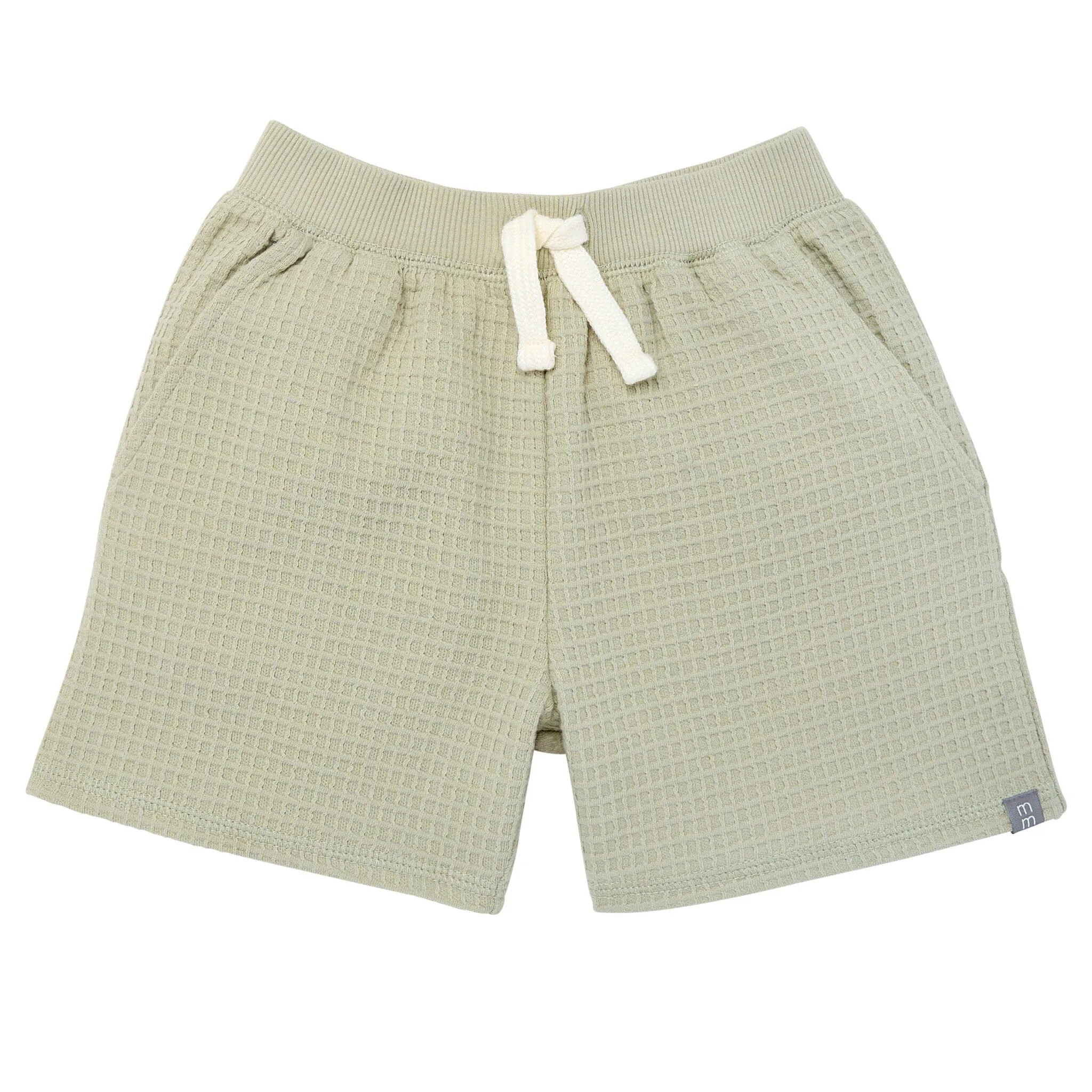 2-Piece Infant & Toddler Boys Light Green Long Sleeve Top and Shorts Set