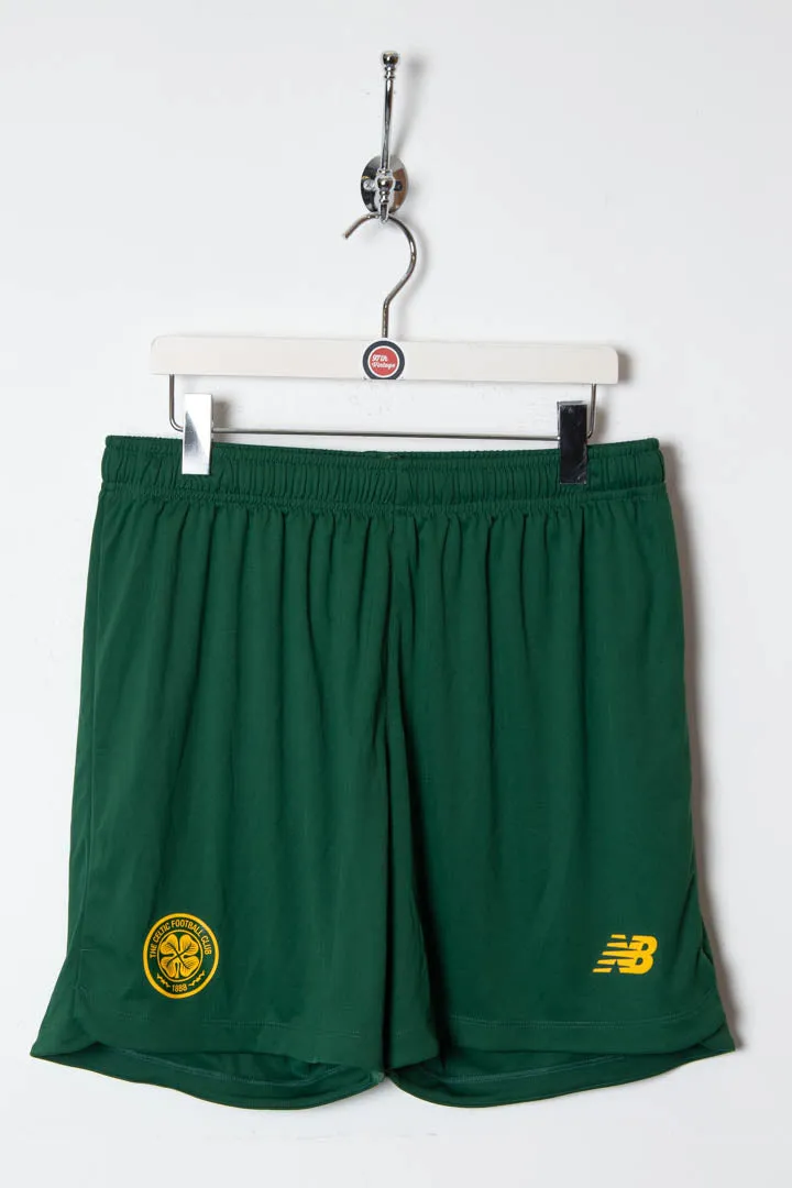 2019-20 Celtic Away New Balance Football Shorts (L)