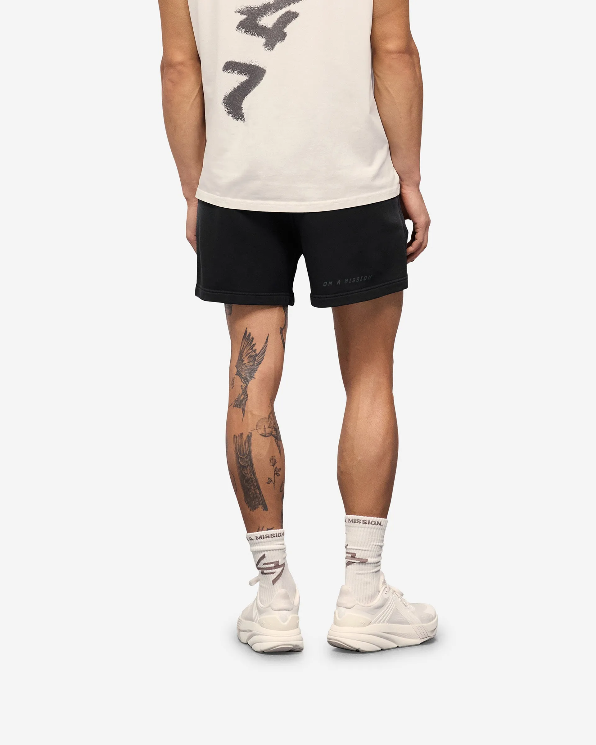 247 Motion Shorts - Aged Black
