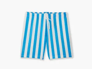6" Pocket Lounge Short ~ Cabana Stripe
