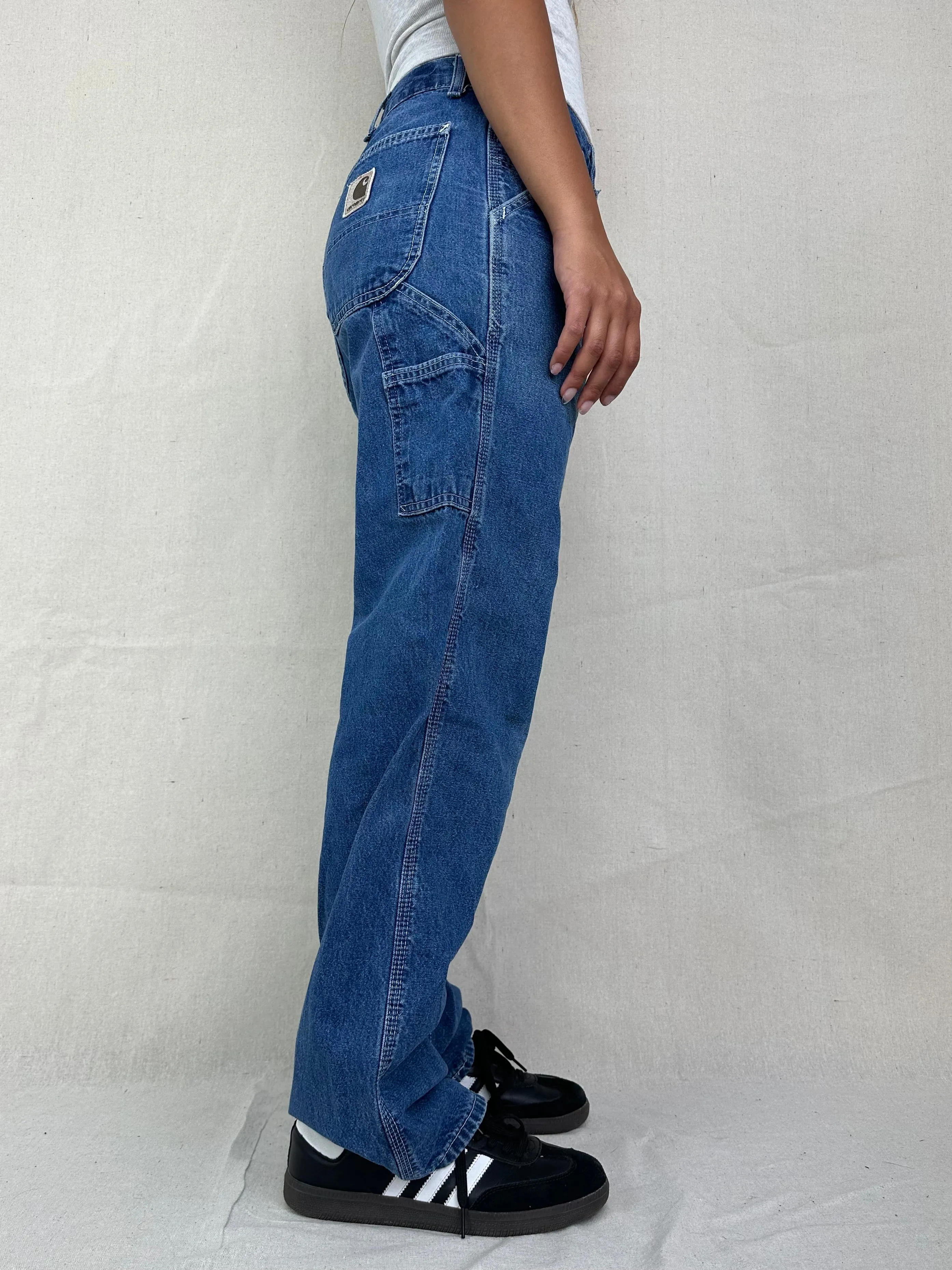 90's Carhartt USA Made Vintage Carpenter Jeans Size 30x30