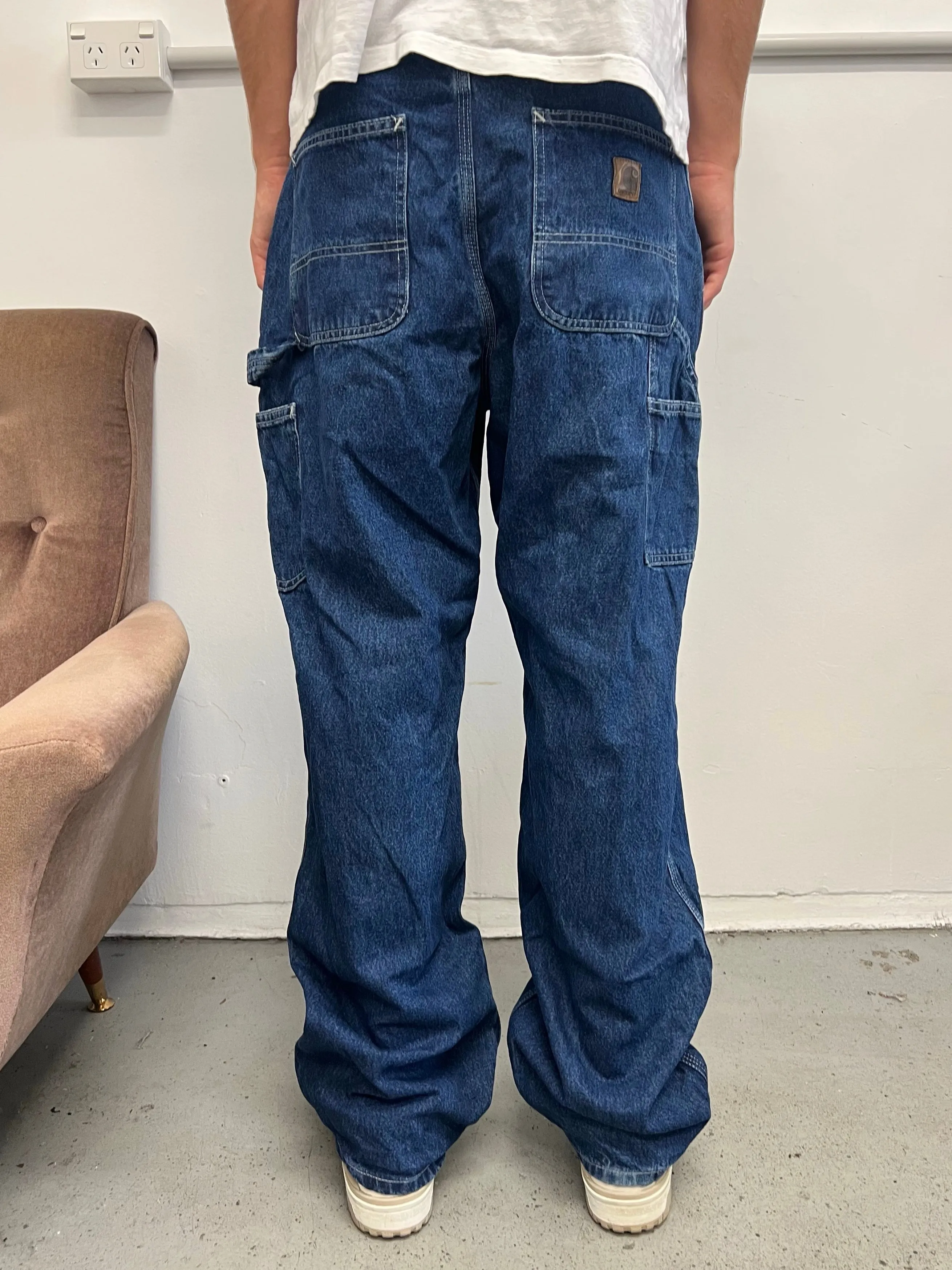 90's Carhartt Vintage Carpenter Jeans Size 34x32