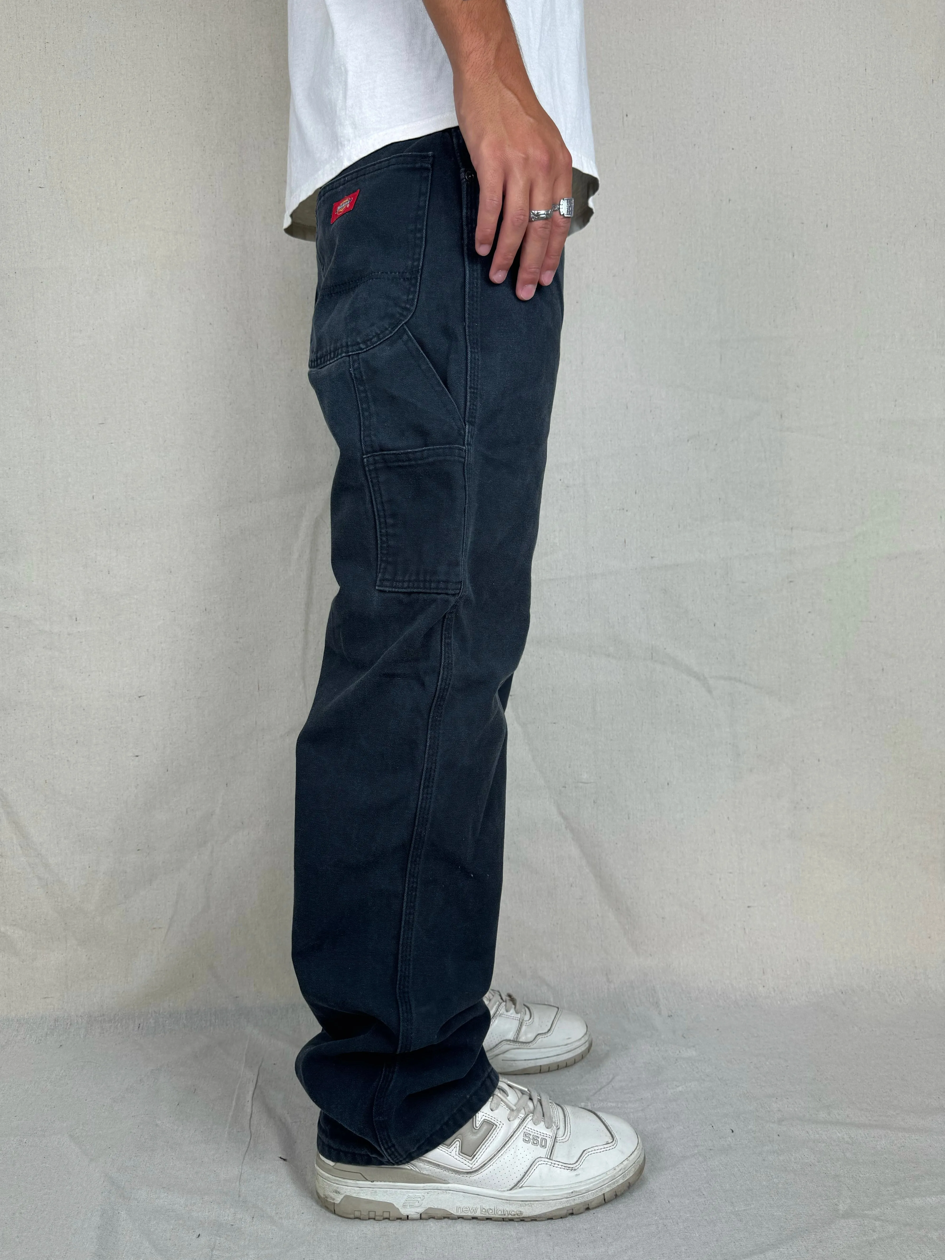 90's Dickies Heavy Duty Vintage Carpenter Jeans Size 32x33