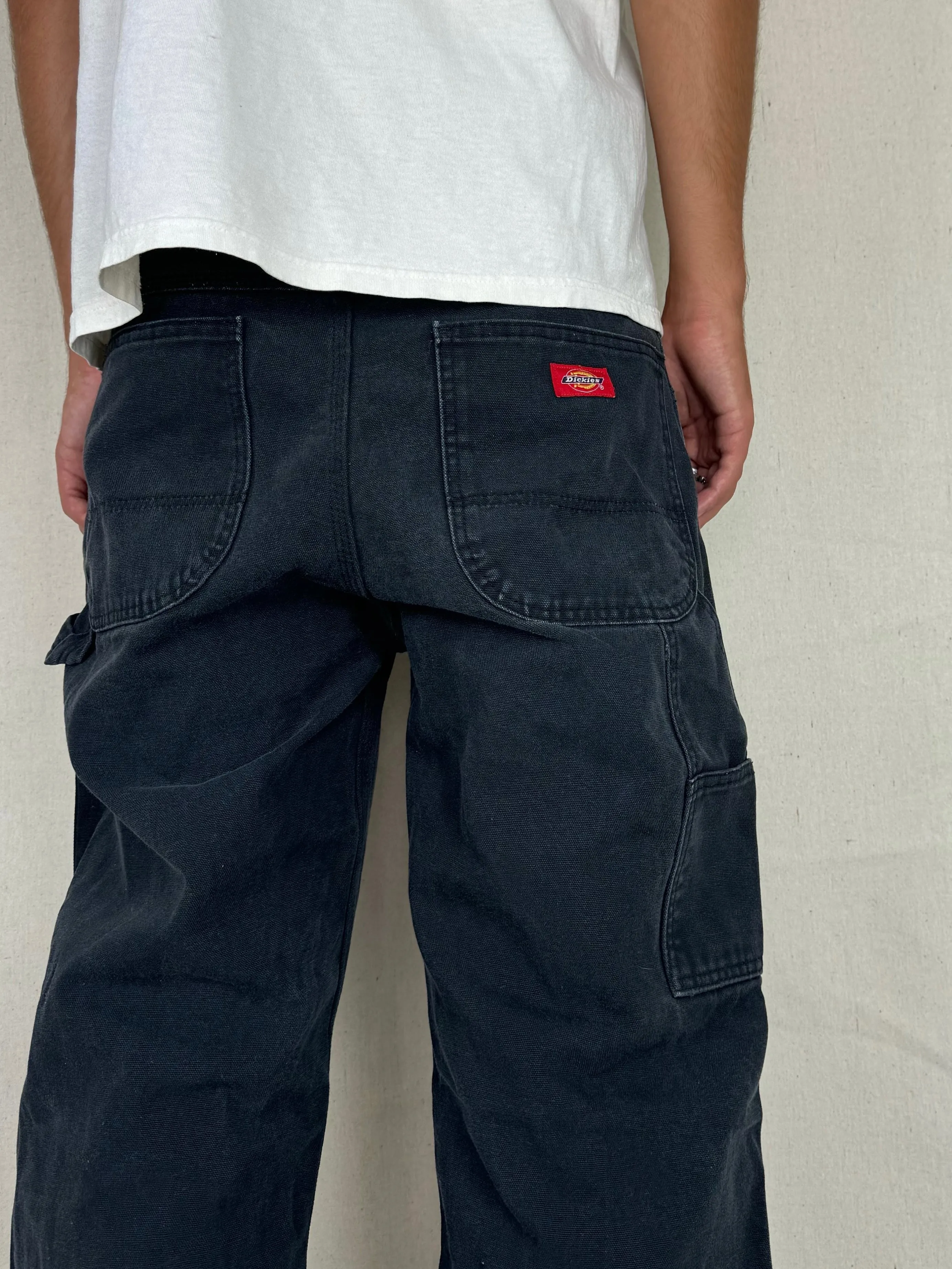 90's Dickies Heavy Duty Vintage Carpenter Jeans Size 32x33