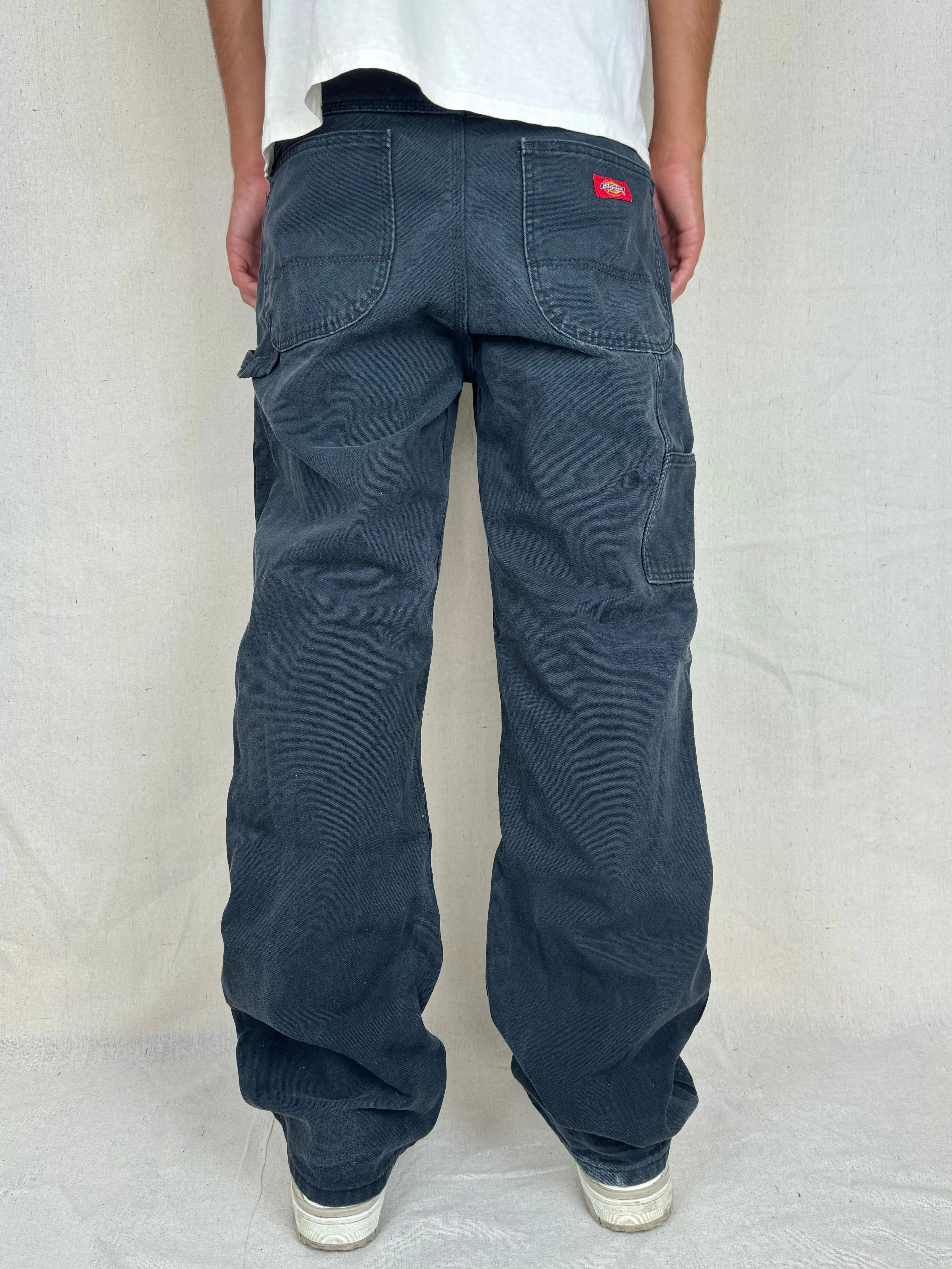 90's Dickies Heavy Duty Vintage Carpenter Jeans Size 32x33