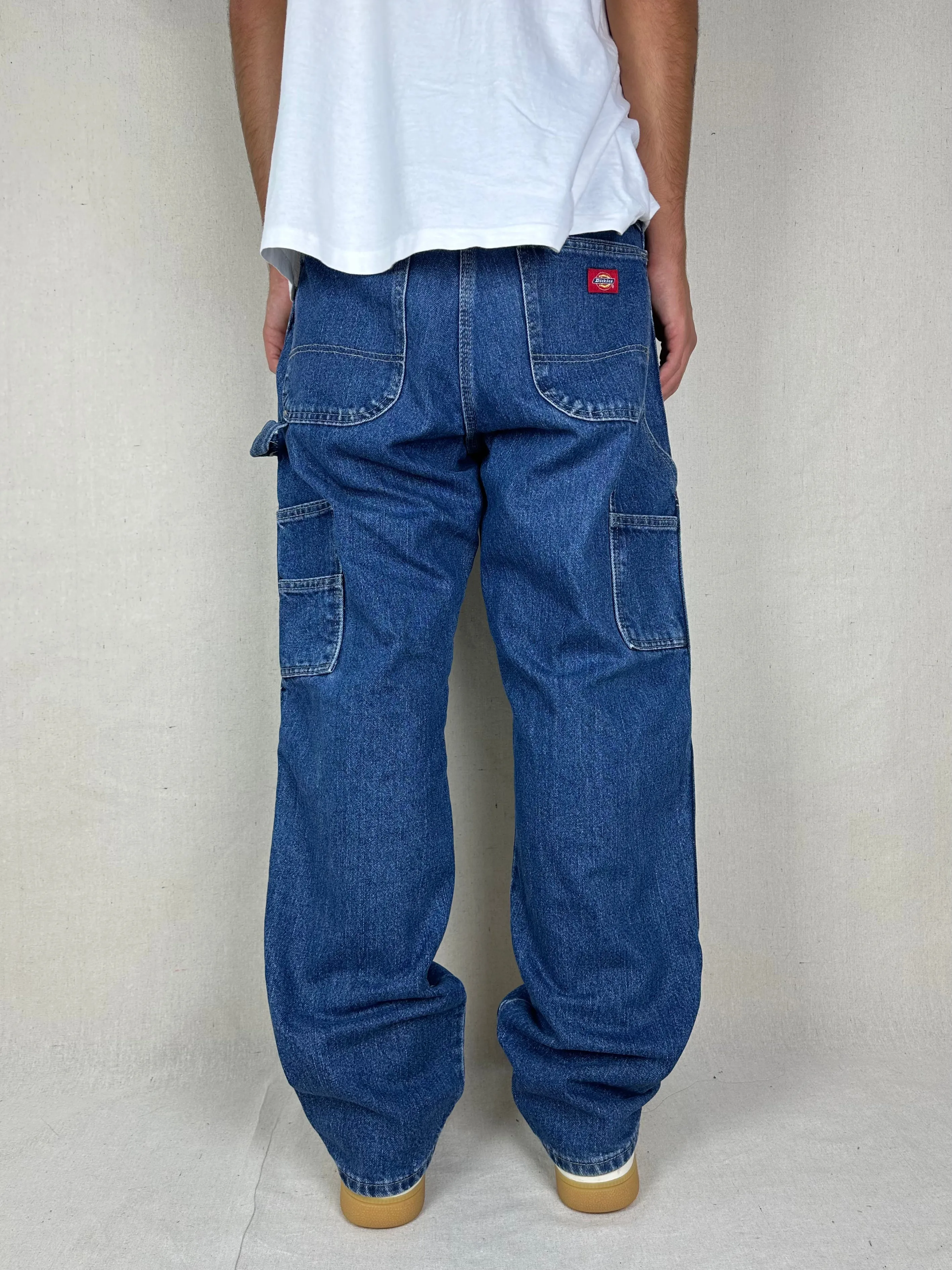 90's Dickies Vintage Double Knee Carpenter Jeans Size 33x32