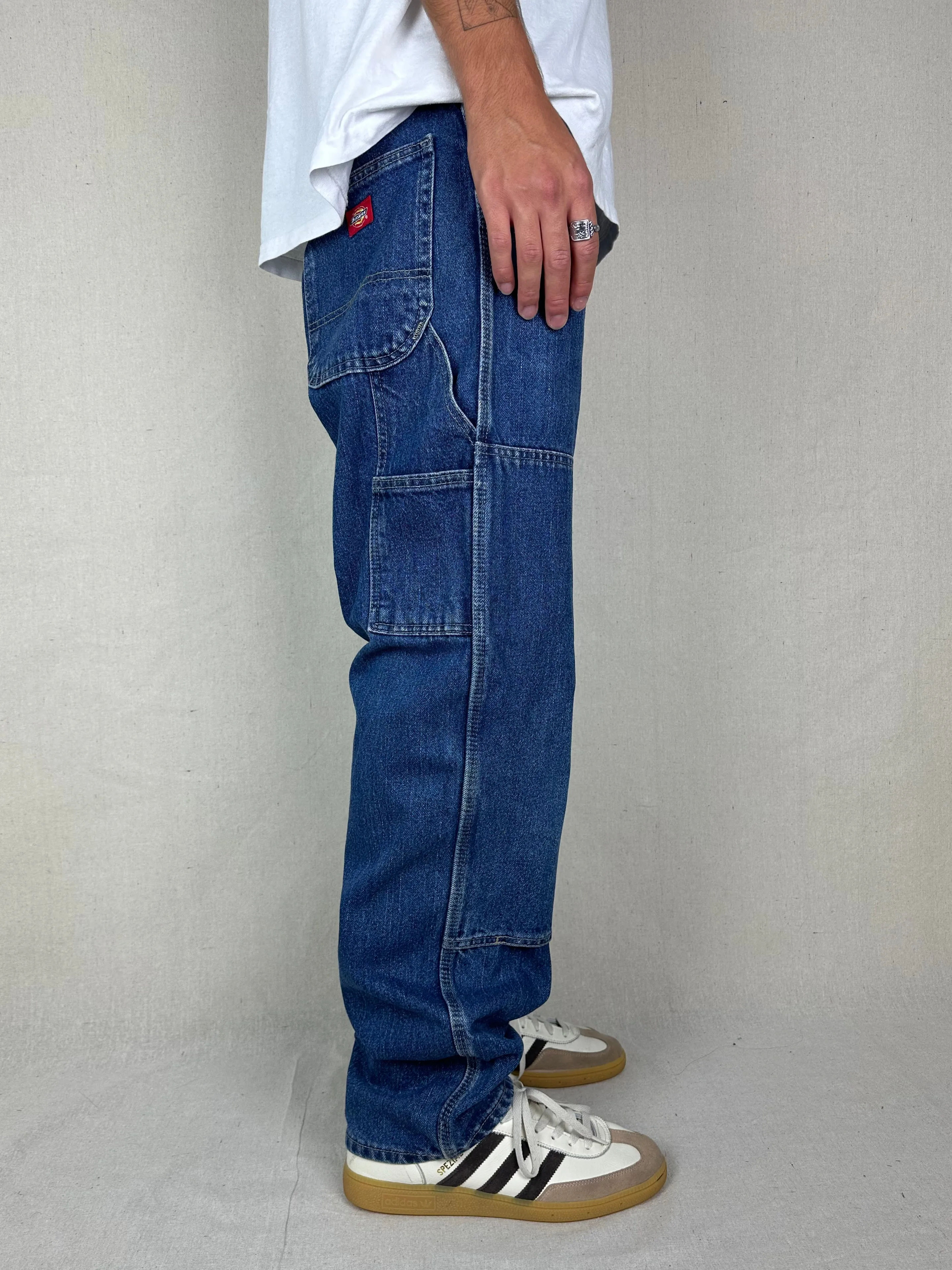 90's Dickies Vintage Double Knee Carpenter Jeans Size 33x32