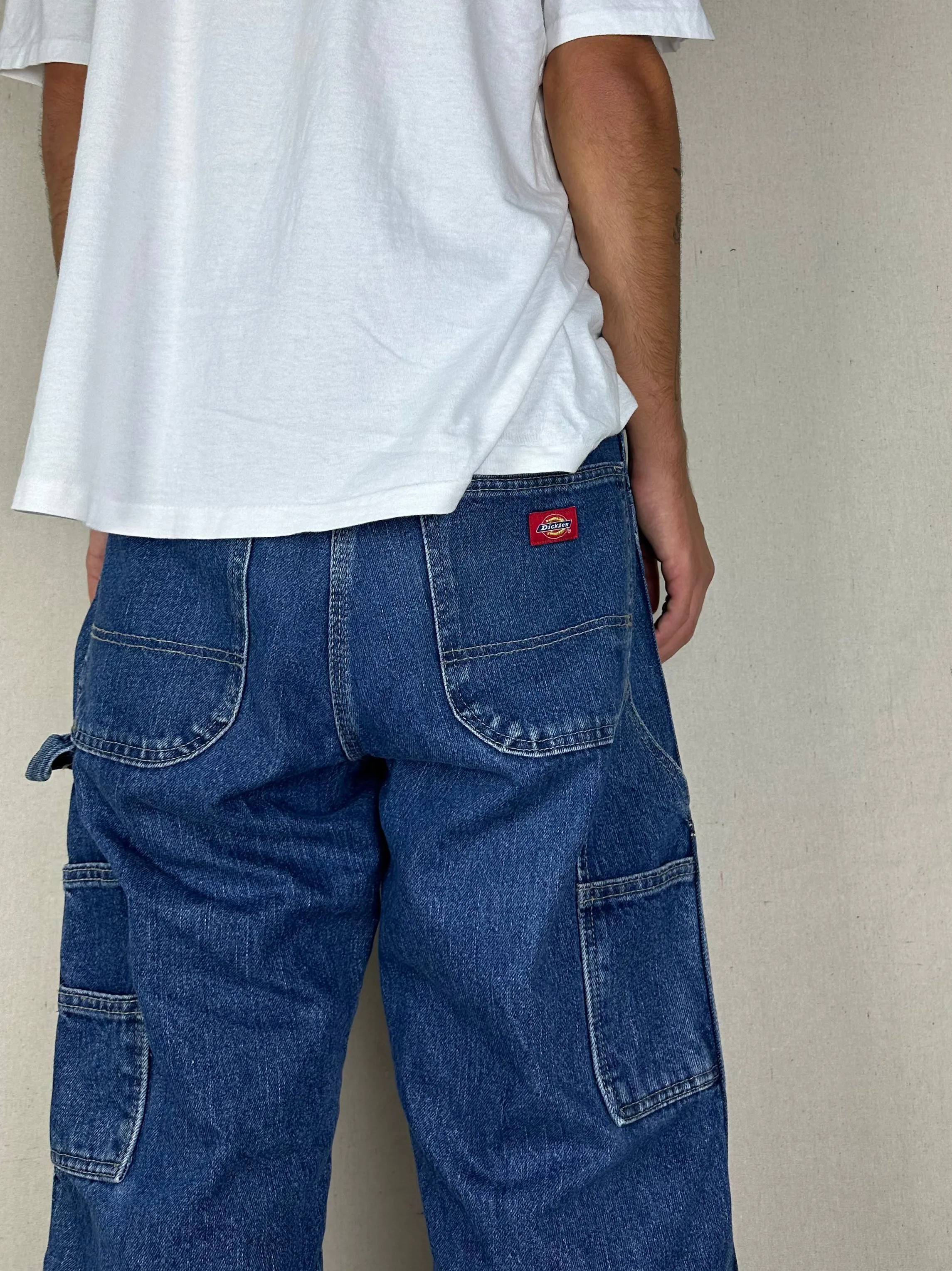 90's Dickies Vintage Double Knee Carpenter Jeans Size 33x32