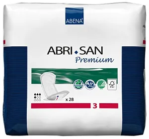 Abena - 9266 - Abri-San Premium 3 Incontinence Pad (28 CT)