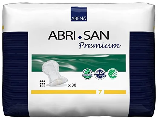 Abena International - 9381 - Abri-San 7 Premium Shaped Pad, 14" X 25" L