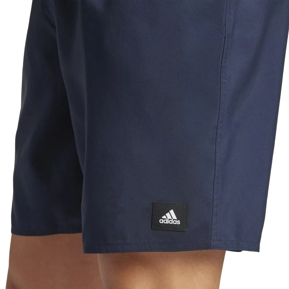 adidas Solid CLX Classic-Length Men's Swim Shorts