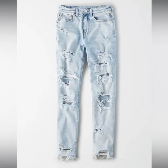 AE Stretch Mom Jean