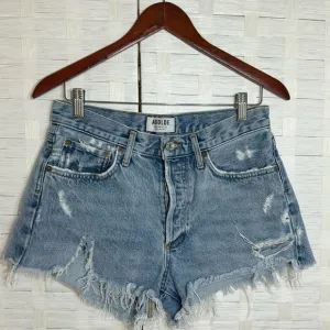Agolde Parker Vintage Cut Off Button Fly Shorts in Swapmeet Size 27