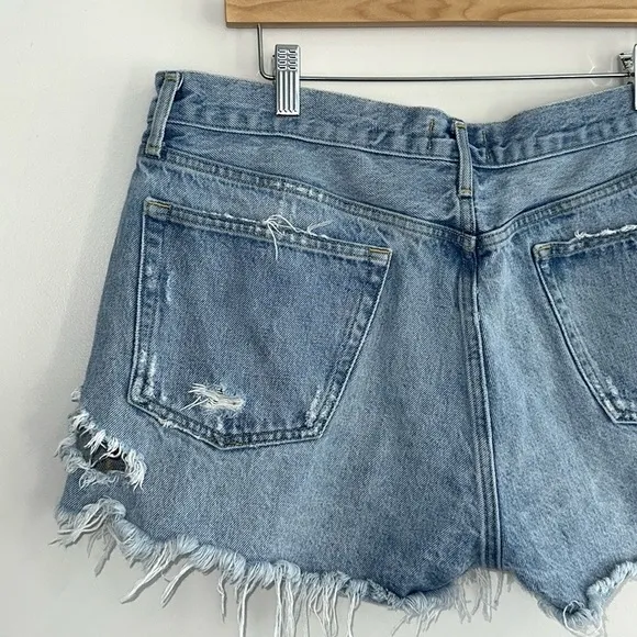 Agolde Parker Vintage Cut Off Shorts in Swapmeet