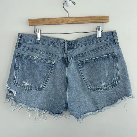 Agolde Parker Vintage Cut Off Shorts in Swapmeet