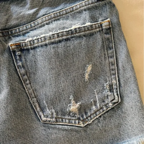 Agolde Parker Vintage Cut Off Shorts in Swapmeet