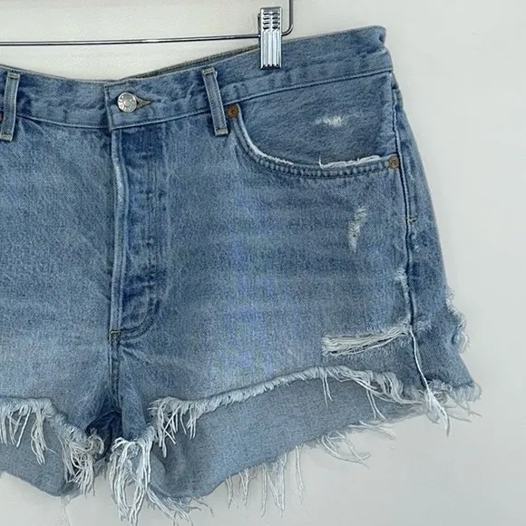 Agolde Parker Vintage Cut Off Shorts in Swapmeet