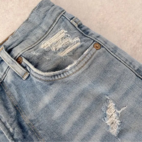 AGOLDE Sophie Mid-Rise Skinny Jean With Chewed Hem &amp; Waistband, 25