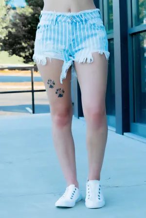 Alana Stripe Kancan Shorts