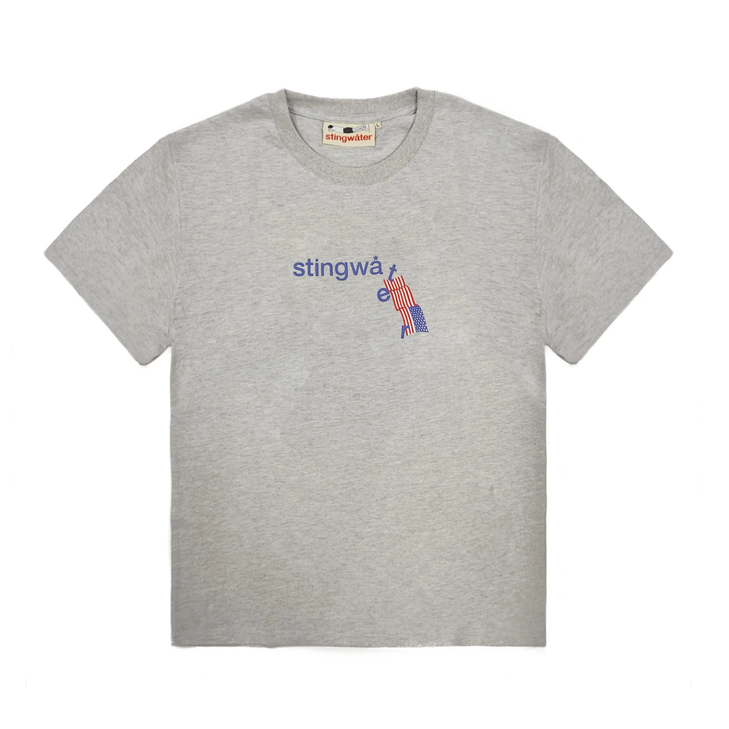 America in Distress T-Shirt Heather Gray