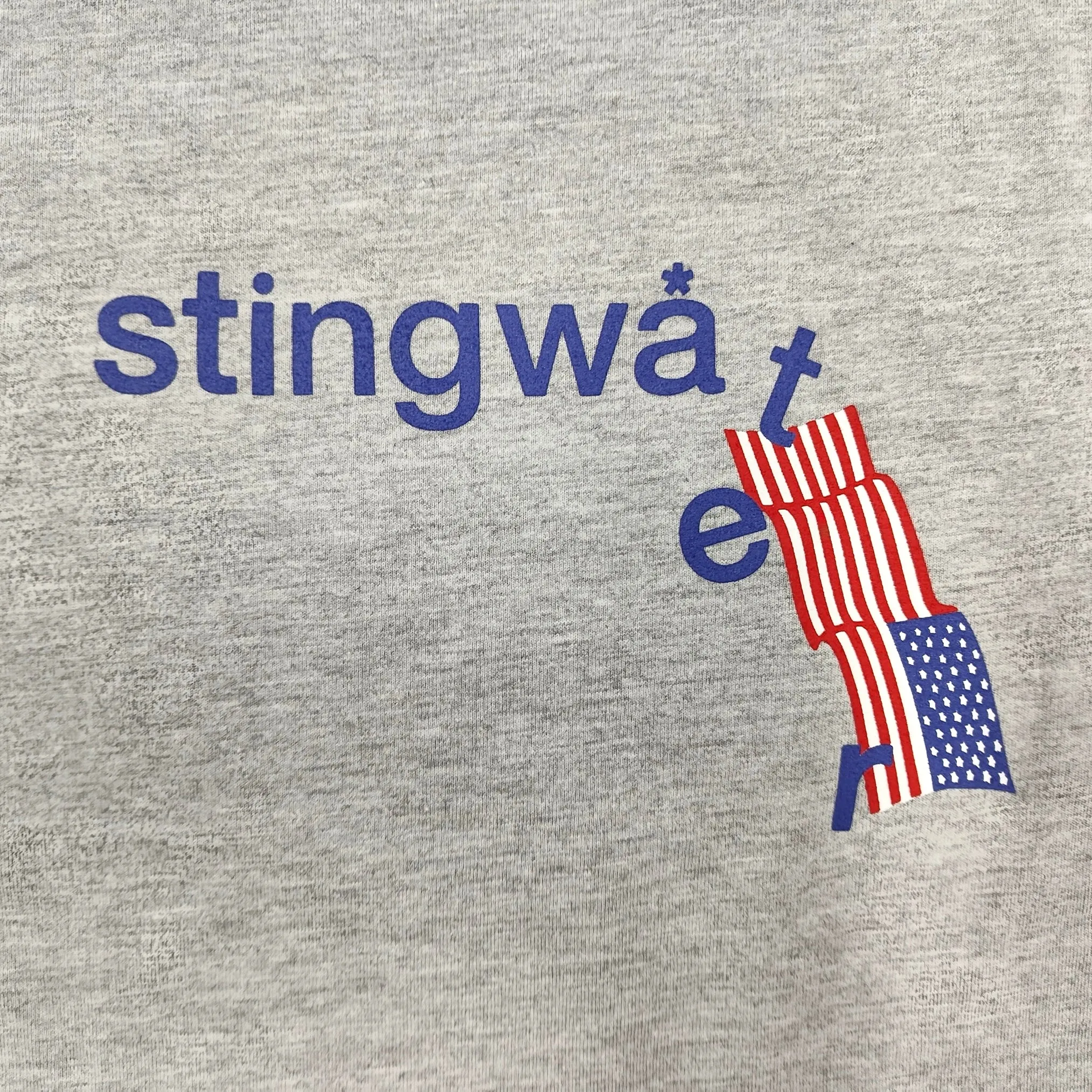 America in Distress T-Shirt Heather Gray