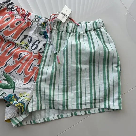 Anthropologie Pull-Up Shorts