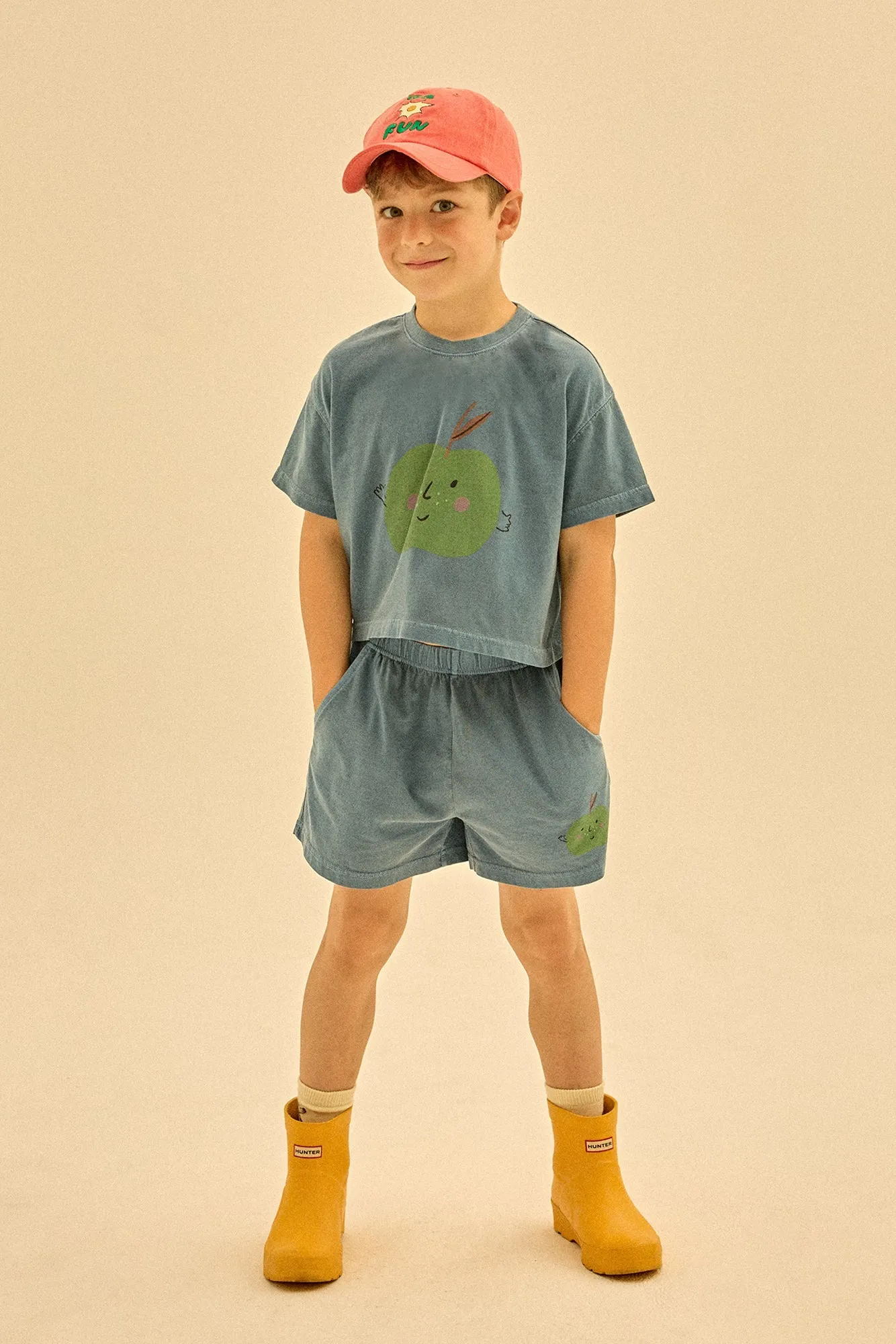 Apple Pigment Shorts by Jelly Mallow
