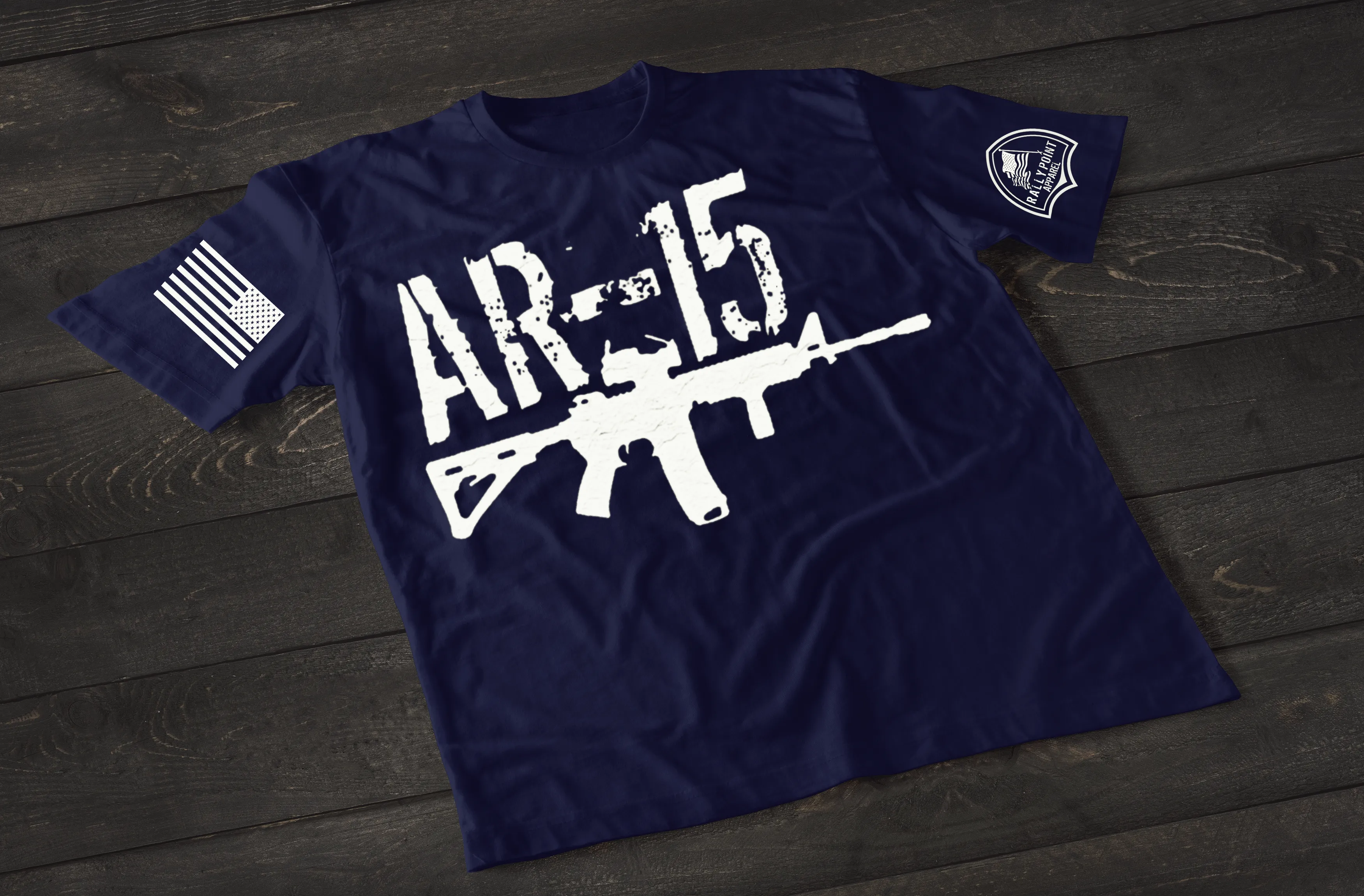 AR-15 Pro-Gun Patriotic Shirt