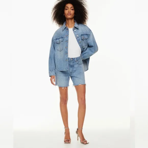 Aritizia NWT Loose Long Shorts