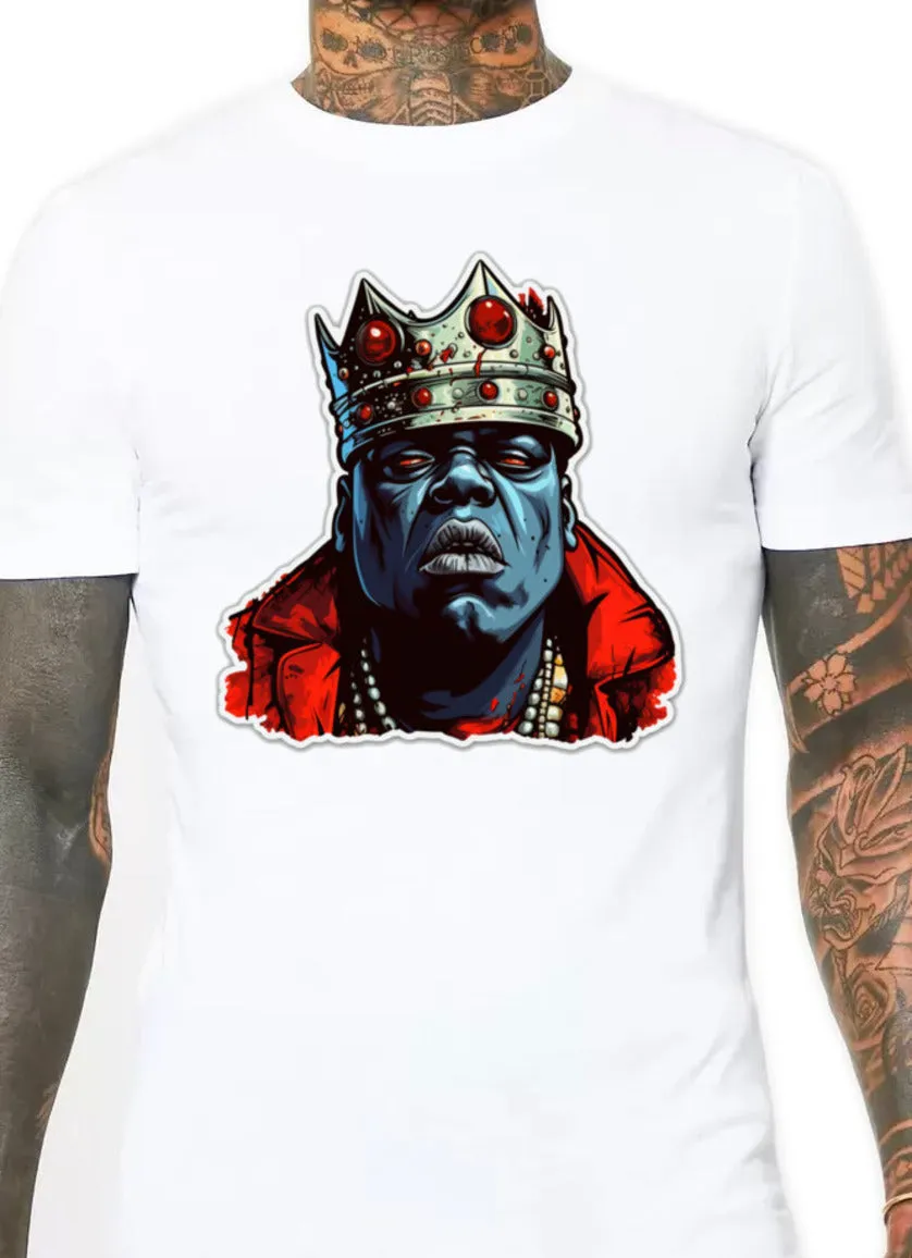 ARTBAG INK BIGGIE ZOMBIE VOL. 1 TEE SHIRT WHITE
