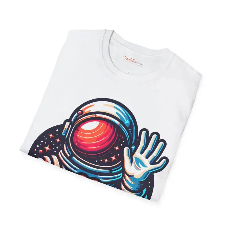 Astronaut Softstyle Tee for Cosmic Cool Vibes
