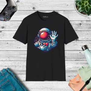 Astronaut Softstyle Tee for Cosmic Cool Vibes
