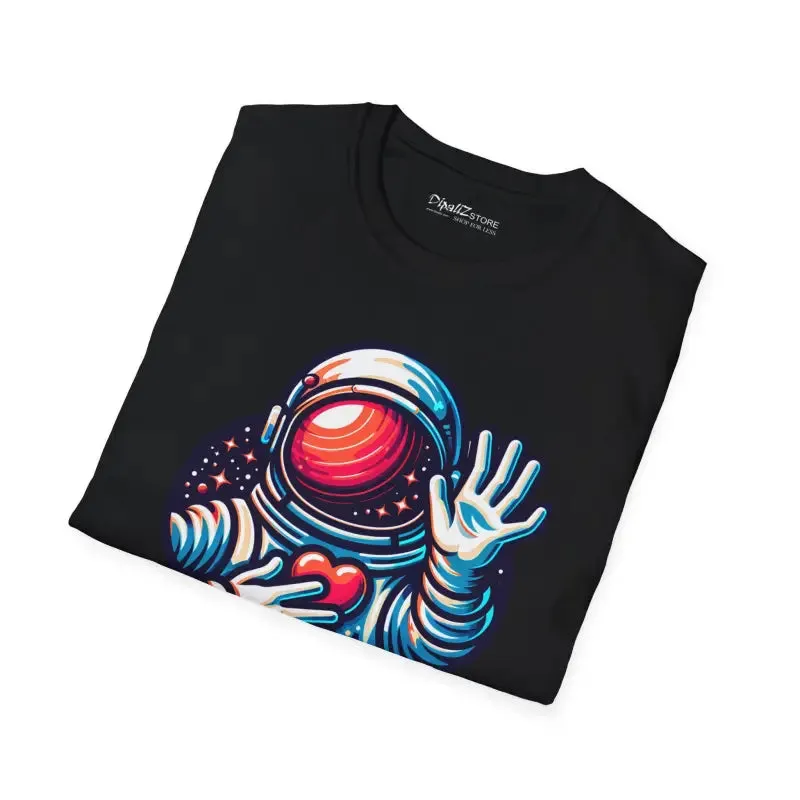 Astronaut Softstyle Tee for Cosmic Cool Vibes