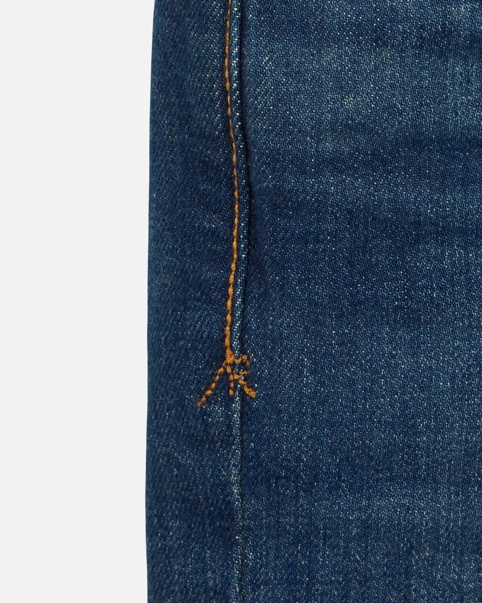 Athletic Straight Denim Jeans - Dirty Vintage