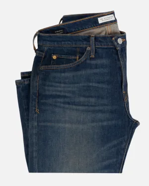 Athletic Straight Denim Jeans - Dirty Vintage