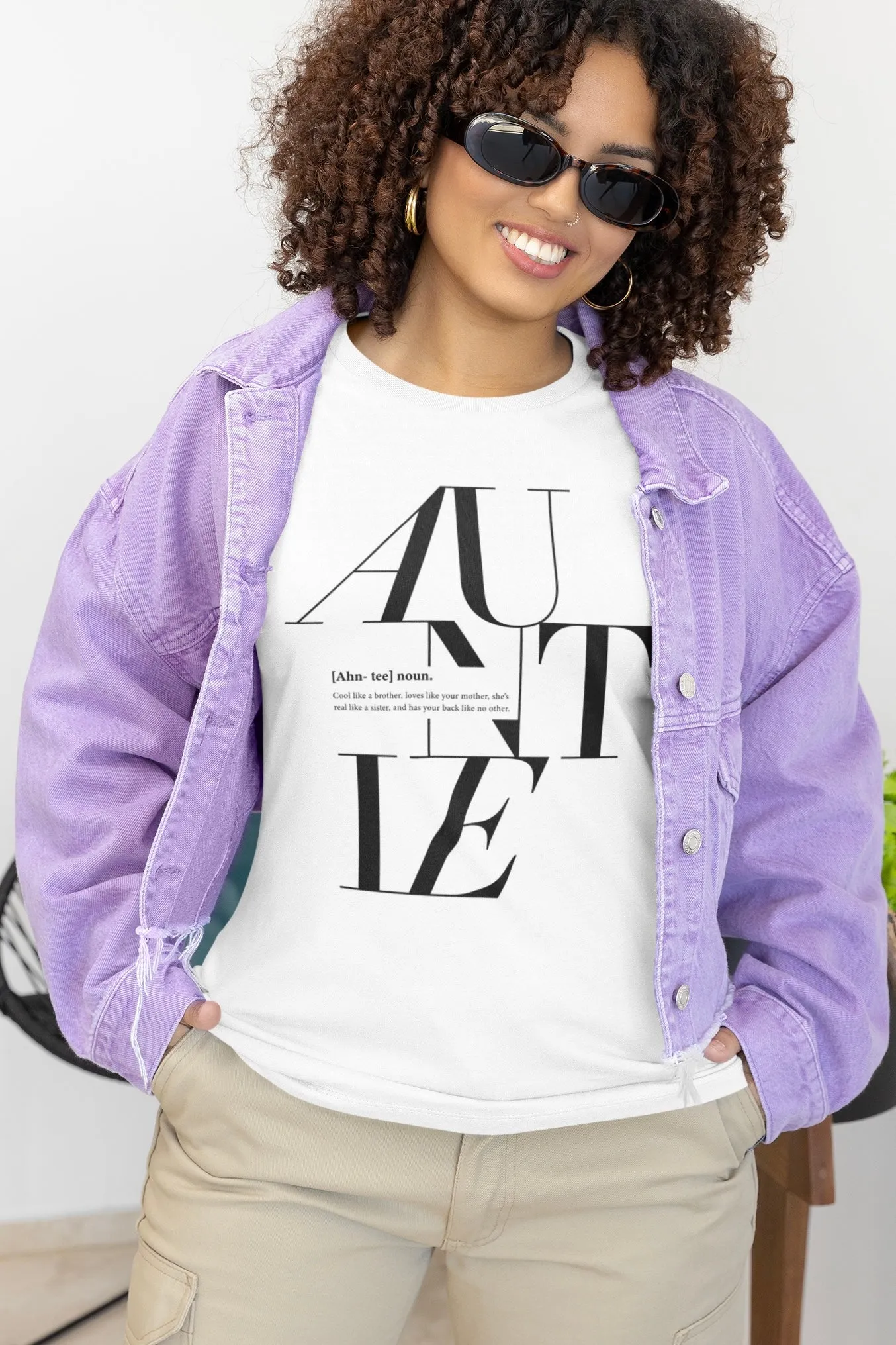Auntie logo Remix T-shirt