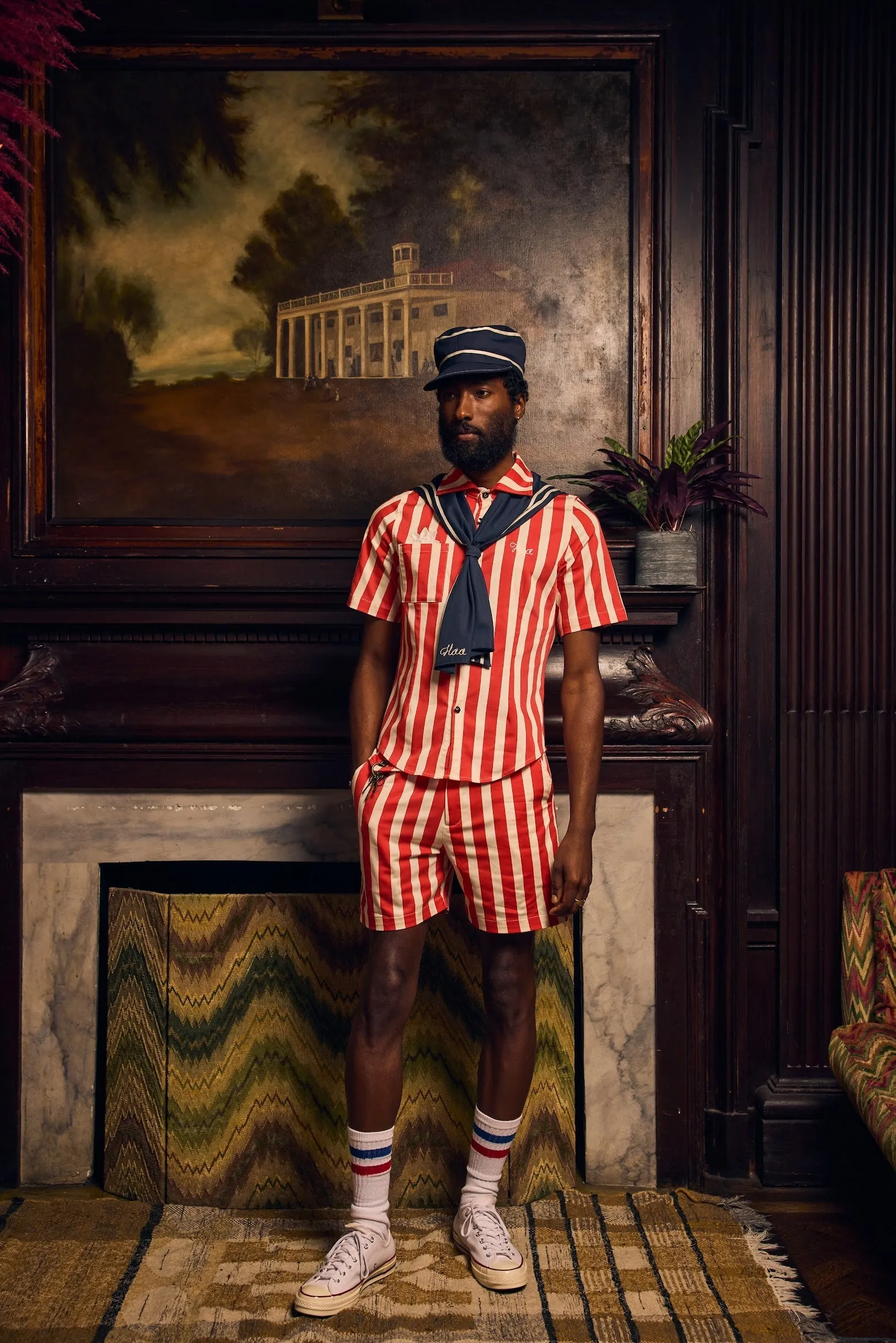 Azaka Shorts Cabana Stripe - Pre Order
