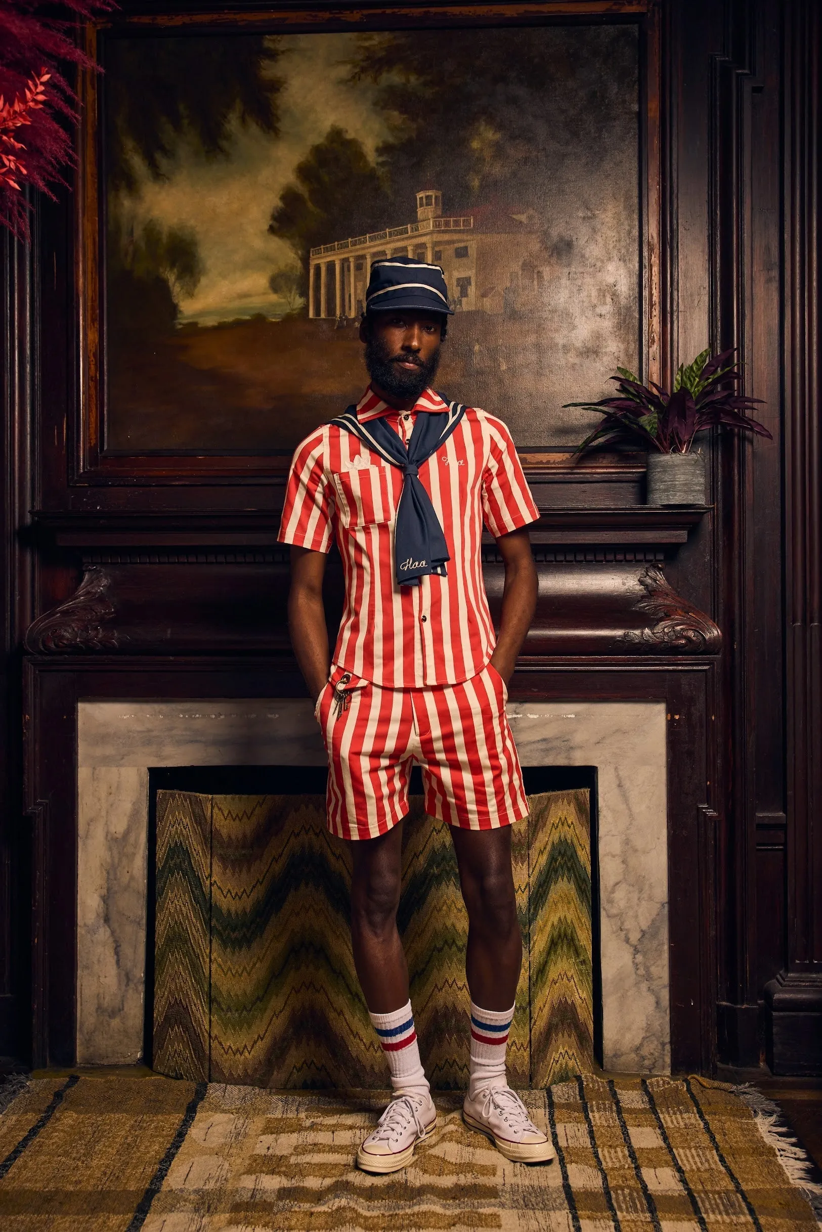 Azaka Shorts Cabana Stripe - Pre Order