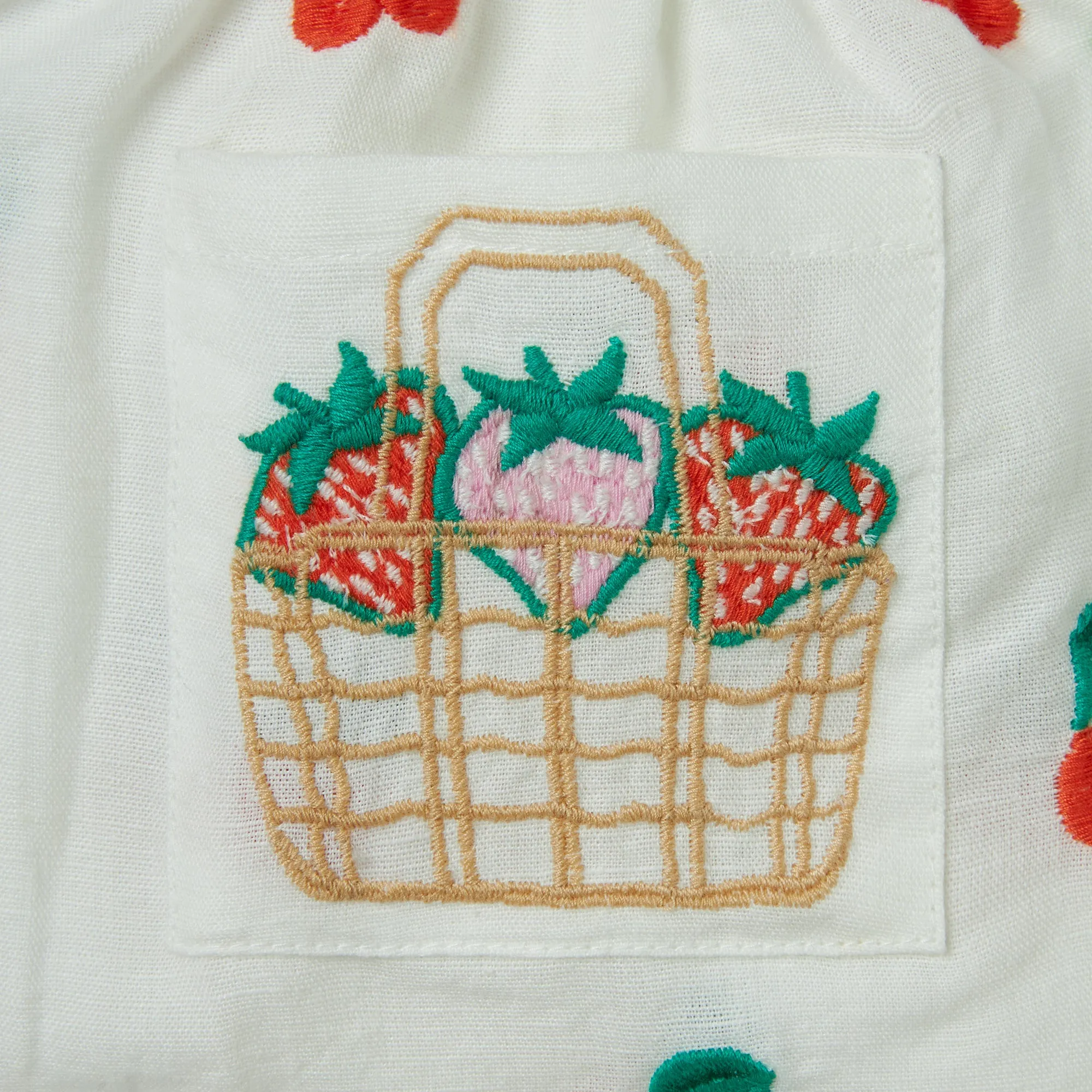 BABY GIRL TOP AND BLOOMERS WITH CHERRIES EMBRO(2 Pack)