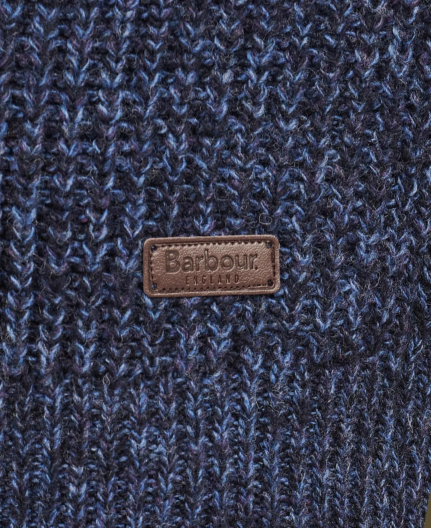 Barbour Horseford Crew Neck Jumper in Navy