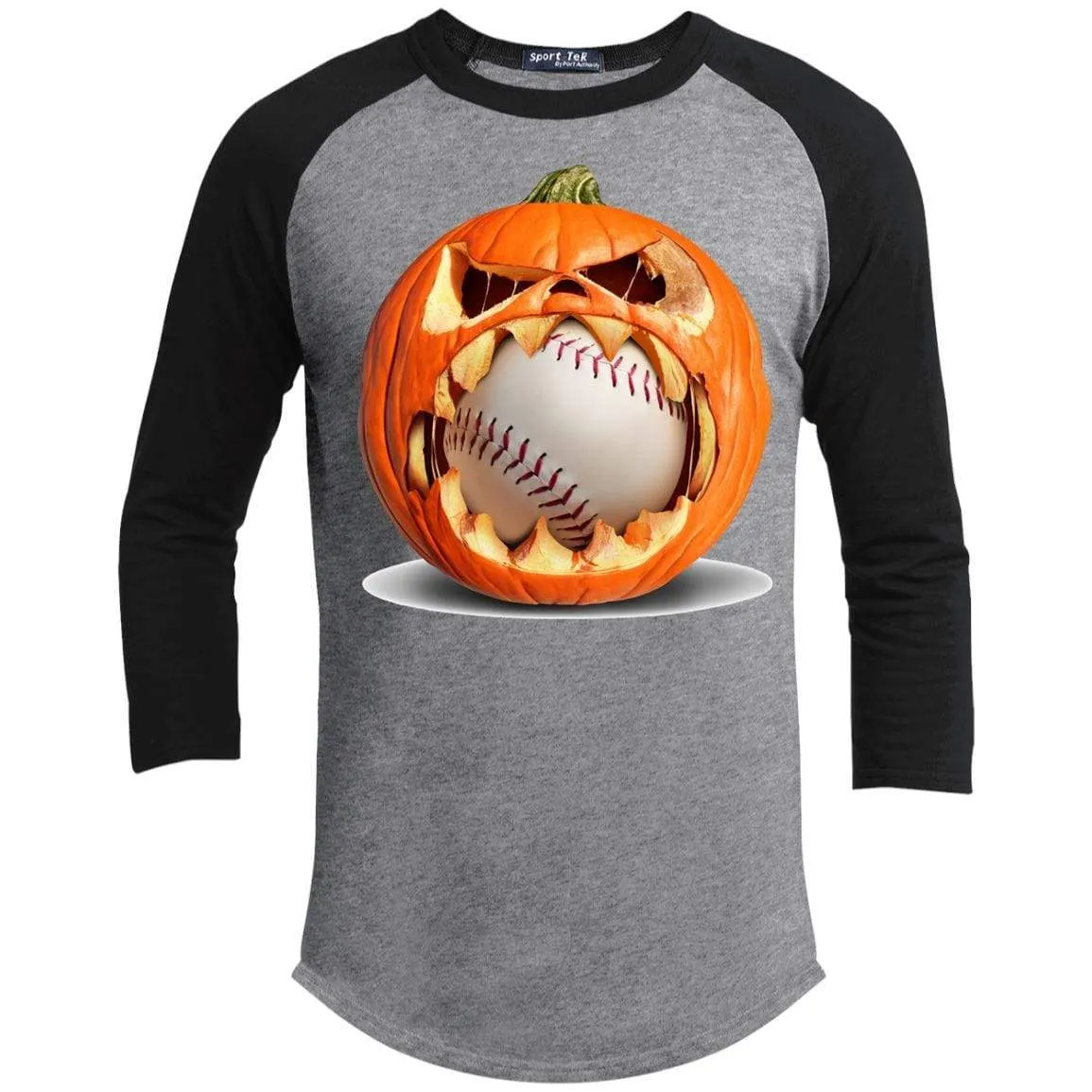 Baseball Pumpkin Raglan