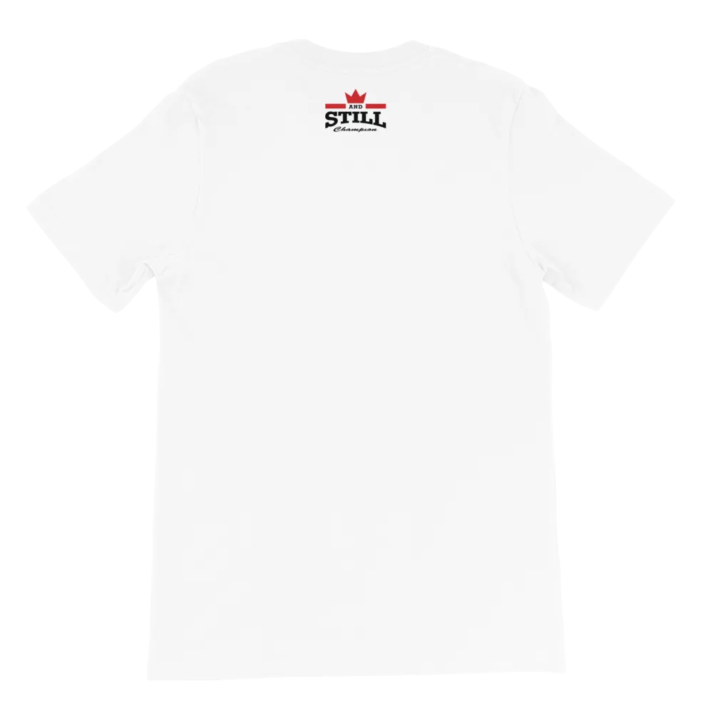 Be Your Beast Lion with ASC logo on back label men's T-shirt