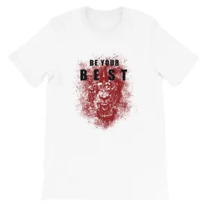 Be Your Beast Lion with ASC logo on back label men's T-shirt