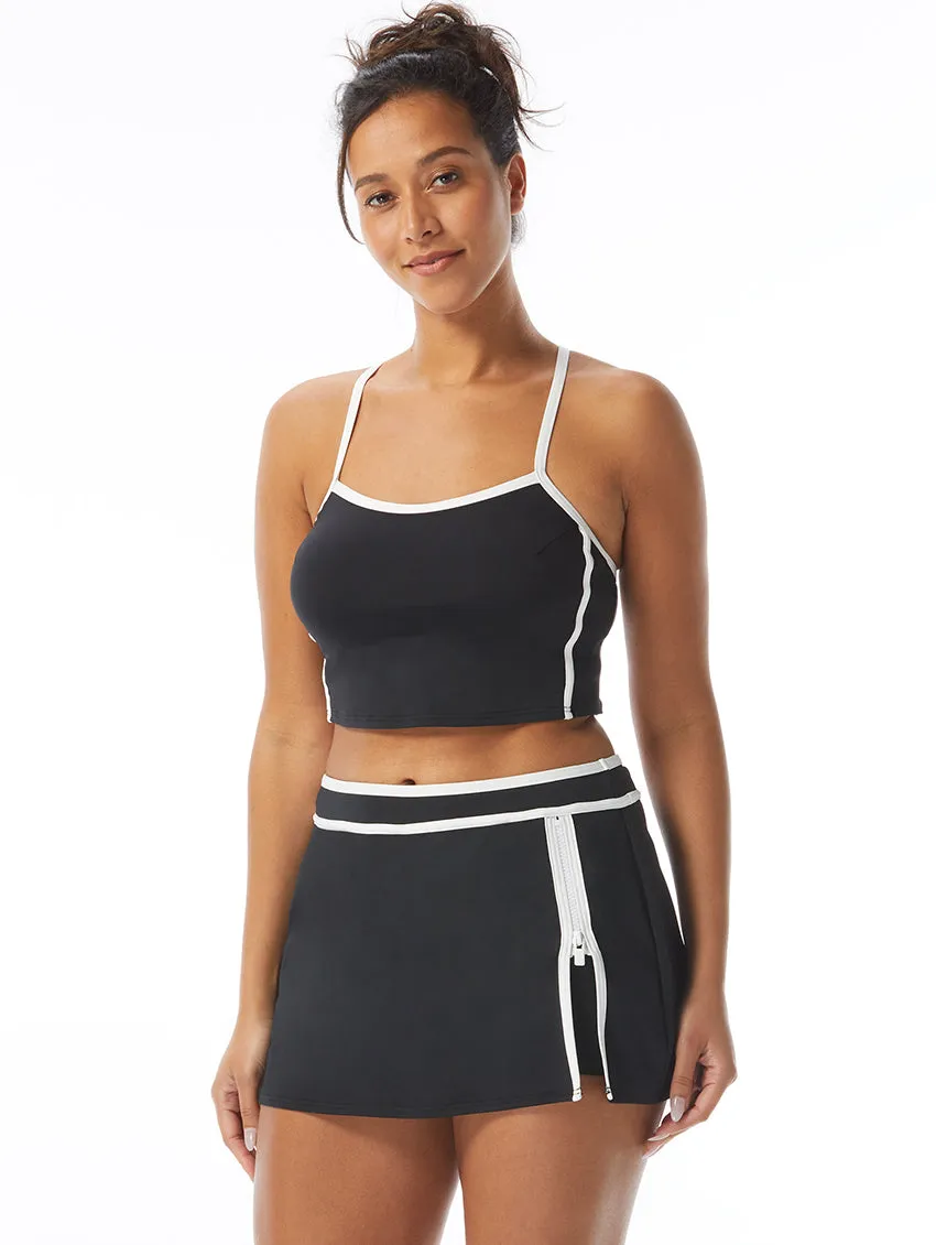 Beach House Excel Zip Swim Skort
