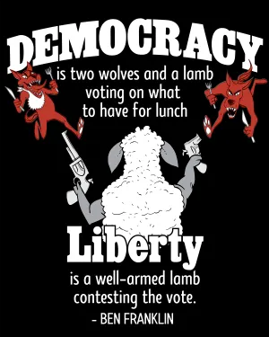 Ben Franklin on Democracy - Women's Edition